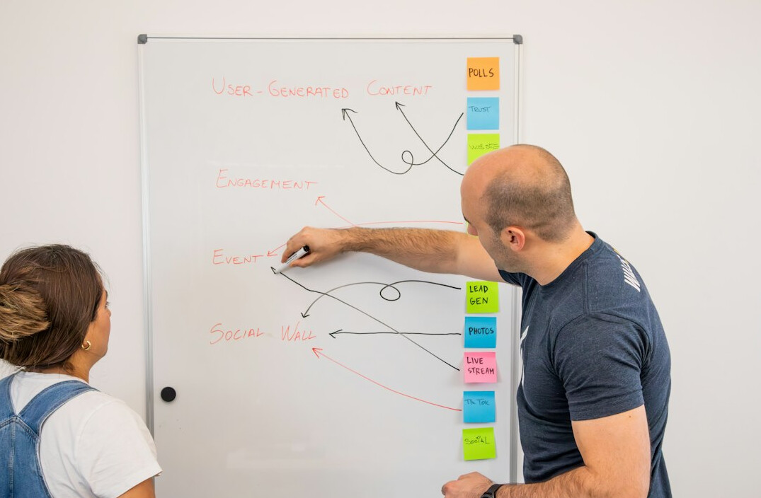 user training session